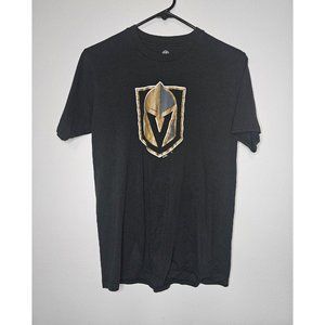 Vegas Golden Knights NHL Hockey Helmet T-Shirt Sz M Medium VGK Viva Las Sin City